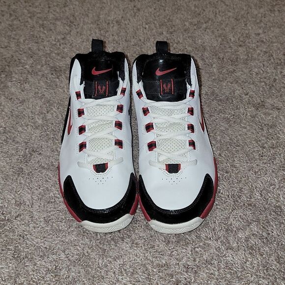 Nike Flight Shox Youth 2004 Blk White Red 040709 Size 5Y Sneakers 309649-161 - Picture 5 of 12